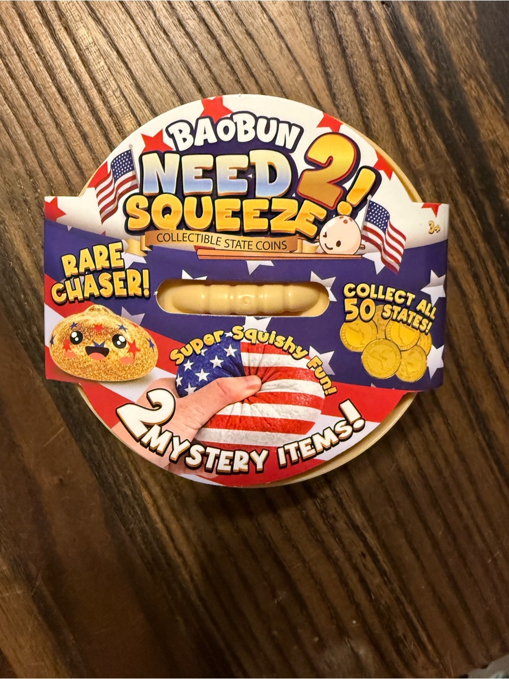 Need 2! Squeeze Collectible State Coins - Red, White & Blue